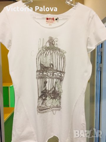 Тениска(блуза)MUSTANG оригинал, снимка 2 - Тениски - 25202623