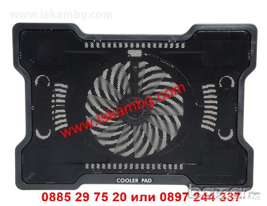 Охлаждаща подложка за лаптоп 17 инча - код Т100, снимка 4 - Лаптоп аксесоари - 13038674