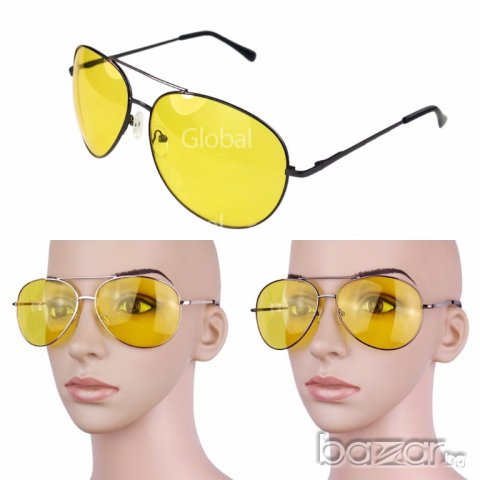 Очила за шофиране (против заслепяване за нощно виждане), снимка 5 - Слънчеви и диоптрични очила - 15649307