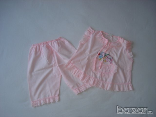 Сладка розова пижамка,098 см.  , снимка 1 - Детски пижами - 16392868