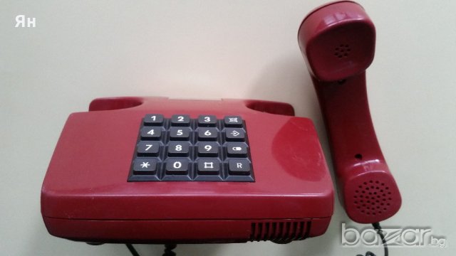 Стар Ретро Телефон Telekom DBP с Бутони, снимка 3 - Антикварни и старинни предмети - 18417021