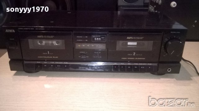 Aiwa ad-wx333e stereo deck-внос швеицария, снимка 3 - Ресийвъри, усилватели, смесителни пултове - 14954697