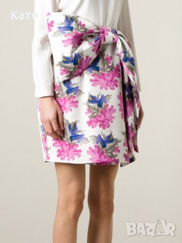 Katerina Gatta изключителна пола с голяма панделка, снимка 6 - Поли - 26099294