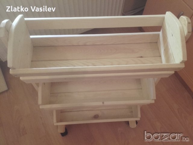 Дървен стелаж, снимка 6 - Кухни - 18813731