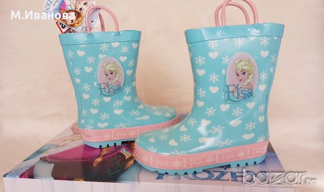 Гумени ботуши Елза №21,5 , снимка 5 - Детски боти и ботуши - 19506287