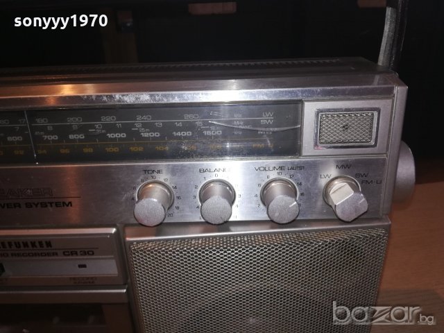 telefunken cr-30 made in taiwan-внос швеицария, снимка 18 - Ресийвъри, усилватели, смесителни пултове - 20961926