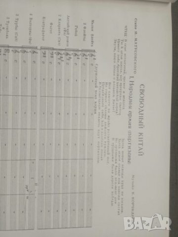 Продавам партитура за комунистически Китай, снимка 6 - Специализирана литература - 25056867