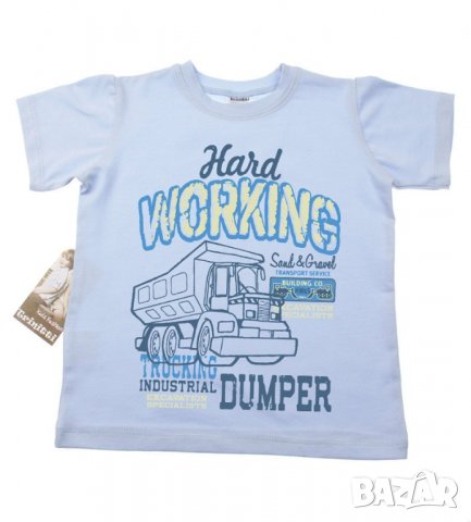 блузка с камион 6 г , снимка 1 - Детски тениски и потници - 24576254