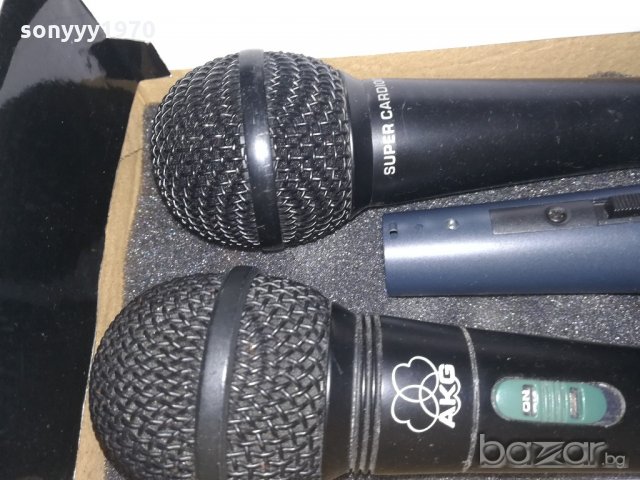 shure akg behringer-маркови микрофони-внос швеицария, снимка 2 - Микрофони - 20426717