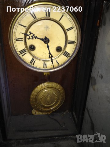 Стар стенен ориганален часовник, снимка 3 - Други - 24808507