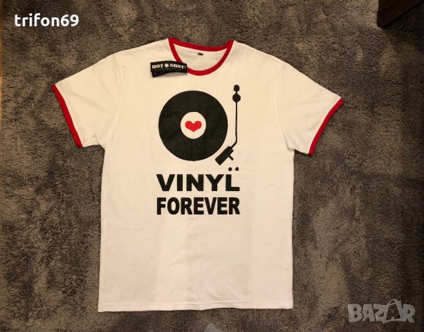 Тениски Vinyl Forever, снимка 2 - Грамофонни плочи - 21537241