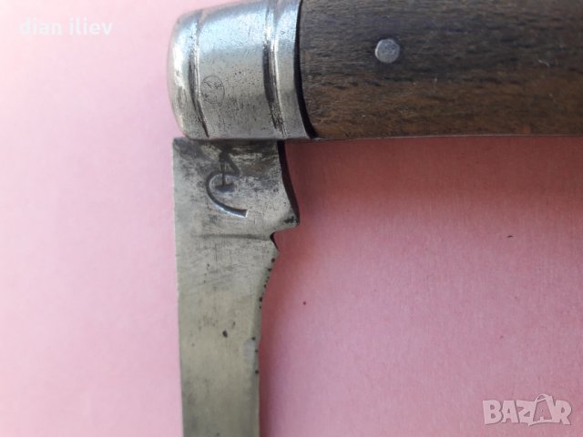 Стара сгъваема Ножка, снимка 4 - Антикварни и старинни предмети - 26183215