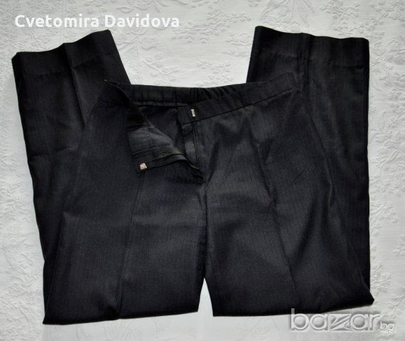 Панталон черен тънък, снимка 3 - Панталони - 20597165
