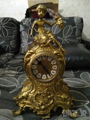 Бароков бронзов часовник., снимка 5 - Антикварни и старинни предмети - 25494577