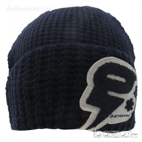 Нова мъжка шапка G Star Avisar Beanie, оригинал, снимка 7 - Шапки - 13475933