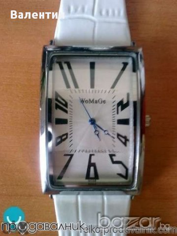 Продавам Чисто Нов Бял Часовник, снимка 1 - Мъжки - 18063539