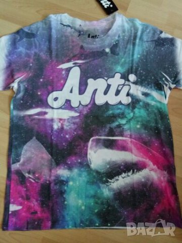 Нова тениска Anticulture shark multicoloured, снимка 4 - Тениски - 24403465