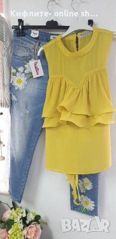 Интересна блуза, снимка 3 - Туники - 24976141