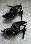 SIMPLY BE дамски елегантни обувки / сандали, черни, снимка 11