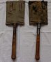 Ретро войнишка лопата модел 1915 год. BLECKMANN MURZZUSCHLAG 1915 Австрия два броя, снимка 2