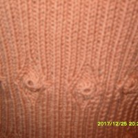 Ръчно плетена дамска блуза, снимка 4 - Блузи с дълъг ръкав и пуловери - 20252661