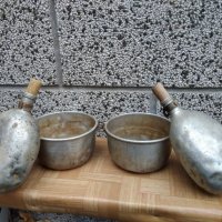 Автентични военни алуминиеви манерки за вода и канчета за храна, снимка 10 - Антикварни и старинни предмети - 23416890