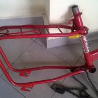 Балкан-рамка за колело-червена, снимка 5 - Части за велосипеди - 16018783