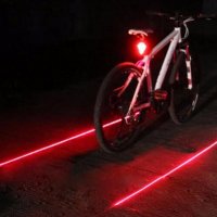 1615 Стоп за велосипед с лазер, снимка 1 - Аксесоари за велосипеди - 19579517