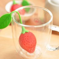 Цедка за чай във формата на ягода, снимка 4 - Други - 12744563