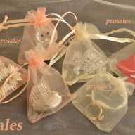 Торбички от органза за подаръци, бижута, сувенири, сватба, снимка 18 - Сватбени аксесоари - 14121403