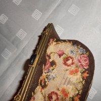 Колекционерска дамска чанта с черен камък 190- 1920 г, снимка 7 - Антикварни и старинни предмети - 23111937