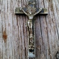 Старинен кръст,кръстче, снимка 2 - Антикварни и старинни предмети - 18355654