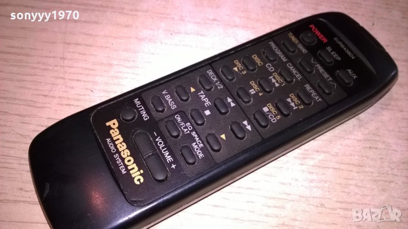 panasonic audio system-remote control-внос швеицария, снимка 1