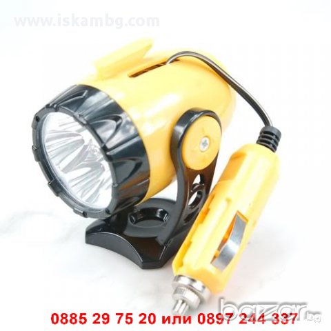 12V Аварийна лампа за кола с магнит, снимка 5 - Аксесоари и консумативи - 12235699
