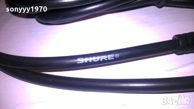SHURE//shure-ПРОФИ-кабел за микрофон-нов-внос швеицария, снимка 9 - Микрофони - 25026749