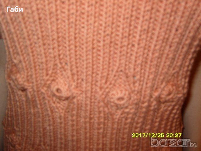 Ръчно плетена дамска блуза, снимка 4 - Блузи с дълъг ръкав и пуловери - 20252661