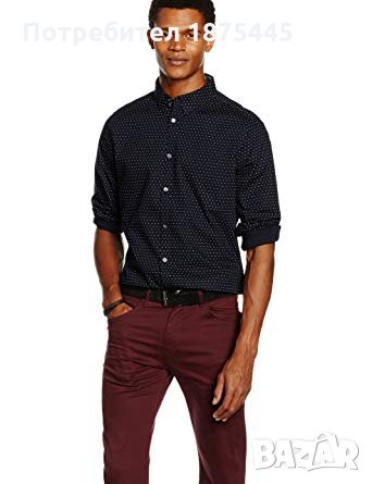 FCUK (French Connection UK) Мъжка риза с дълъг ръкав - размер L (52)