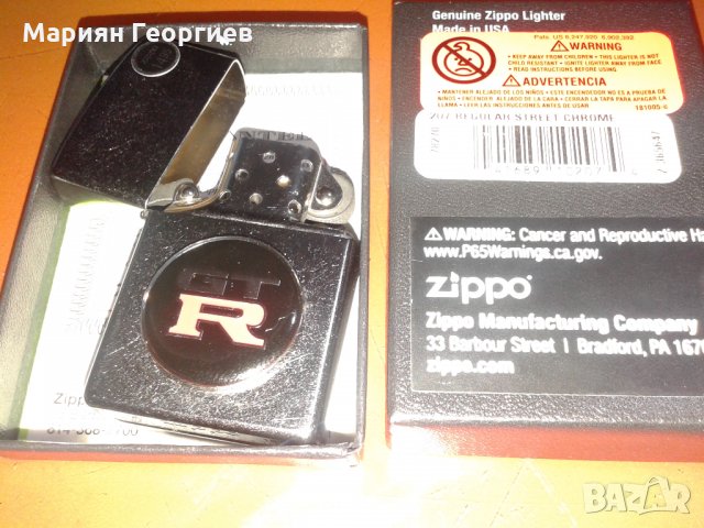 ZIPPO-GTR,оригинал,made in U.S.A., снимка 4 - Колекции - 24598950