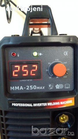 ЕЛЕКТРОЖЕНИ MMA250A- Професионален Инверторен ЕЛЕКТРОЖЕН с Дигитален дисплей, снимка 8 - Други машини и части - 16043506