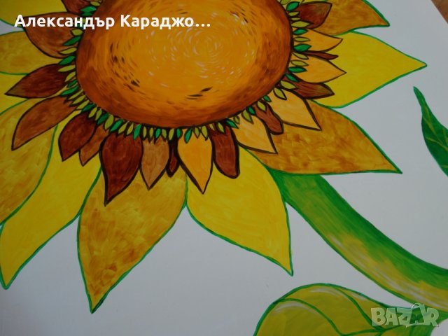 Hand made рисувана помощна маса IKEA, снимка 3 - Други ценни предмети - 23726368