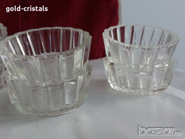 руски кристални свещници купички , снимка 11 - Декорация за дома - 20681553