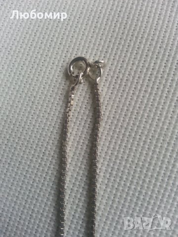 Сребърен дамски пръстен, гривна, синджирче с кристално сърце със сребърен обков, снимка 10 - Пръстени - 17658940