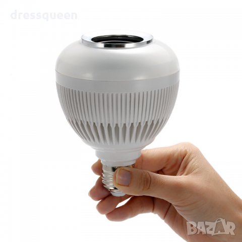 1407 Смарт крушка с блутут управление и високоговорител Е27, снимка 4 - Други стоки за дома - 24993546