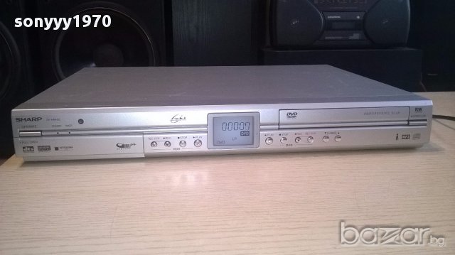 Sharp dv-hr450s-hdd/dvd recorder/hard disc-внос швеицария, снимка 3 - Ресийвъри, усилватели, смесителни пултове - 14665399