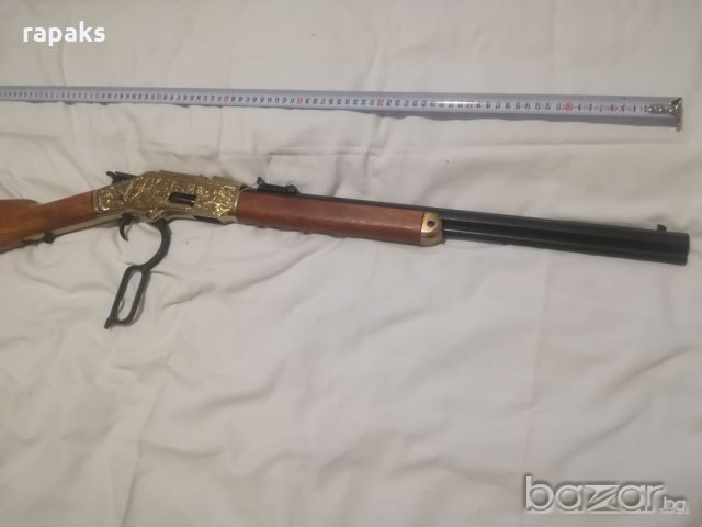 Пушка Winchester 1873. Най-луксозният вариант на каубойската пушка. Масивна и красива РЕПЛИКА., снимка 4 - Бойно оръжие - 21273594