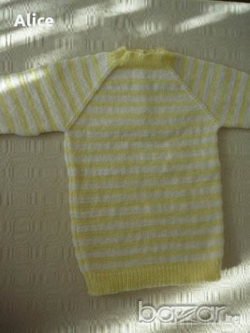 Нова плетена блуза ръст 92-98см, снимка 4 - Бебешки блузки - 8722910