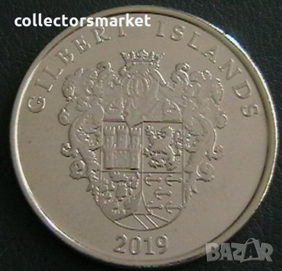 1 долар 2019, Гилбъртови острови(Chinese john), снимка 2 - Нумизматика и бонистика - 25507633