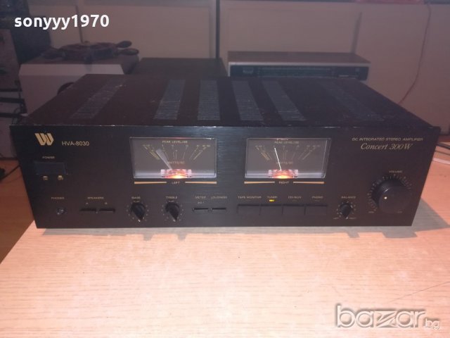 hva-8030 concert 300w-amplifier-made in taiwan-внос швеицария, снимка 4 - Ресийвъри, усилватели, смесителни пултове - 20479452