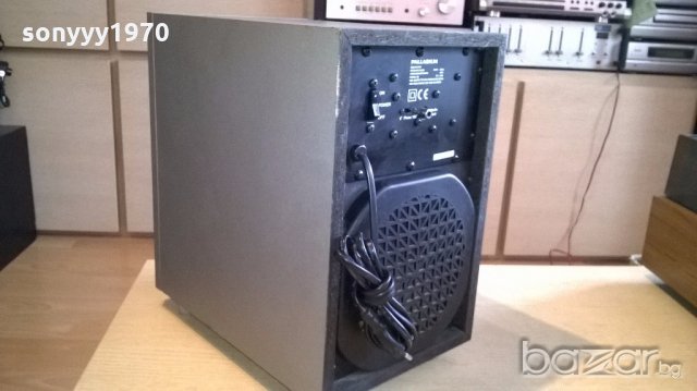 palladium powered subwoofer-33х33х20см-активен буфер-внос швеицария, снимка 5 - Тонколони - 18206498