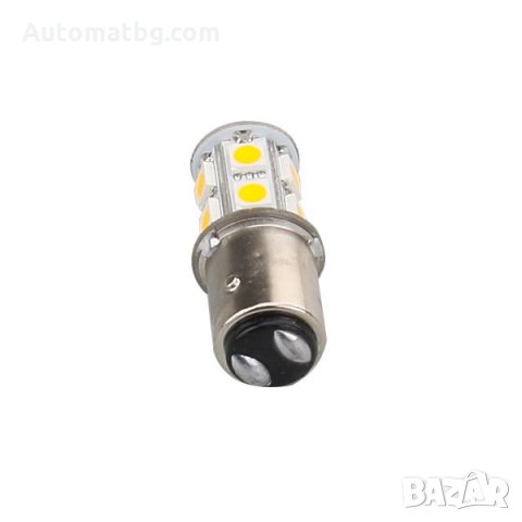 LED Диодна Крушка P21/5W, 12V 13LED, снимка 2 - Аксесоари и консумативи - 23992326